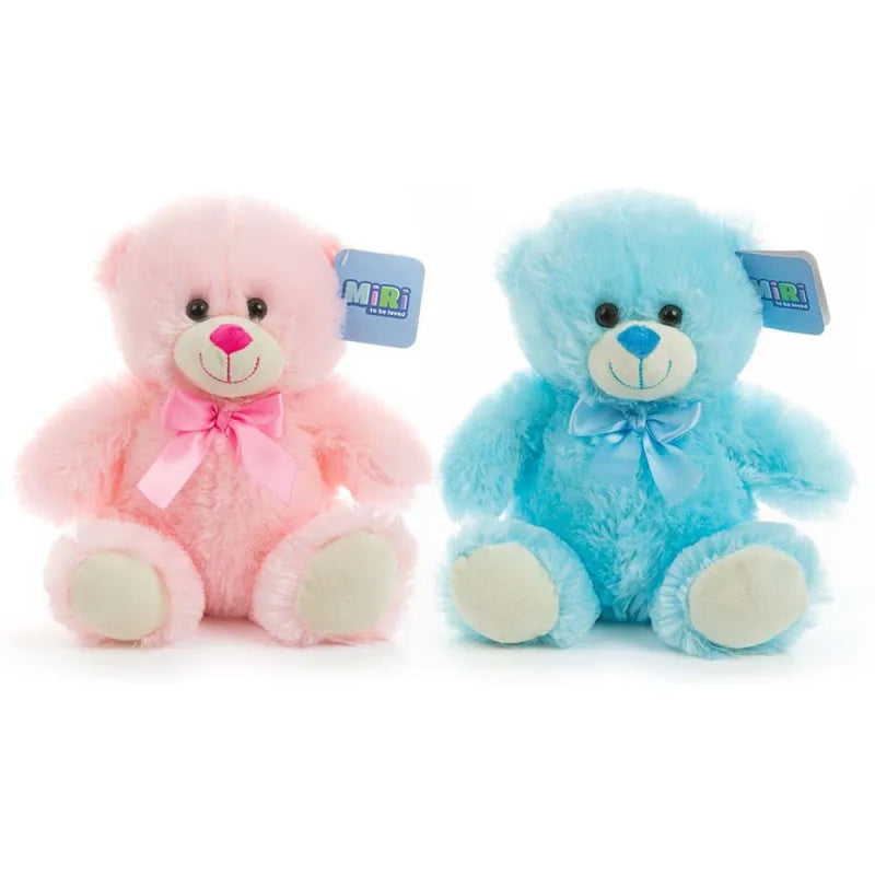 R05-1244 Pink/Blue 25Cm Cuddly Bears (Pack of 3)