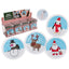 960175 Xmas Round Hand Warmer X32 (Pack of 32)