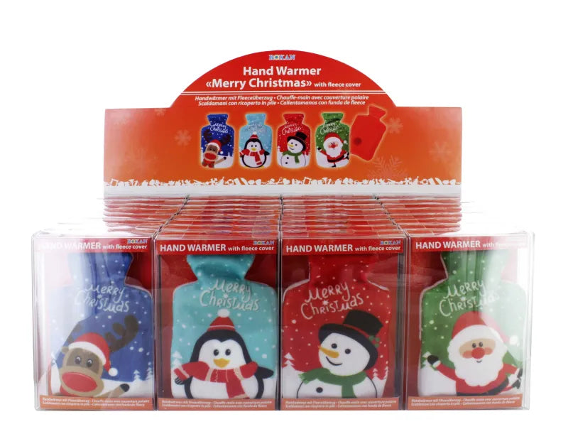 960299 Merry Xmas Hand Warmer With Cover Disp X32 (Pack of 32)