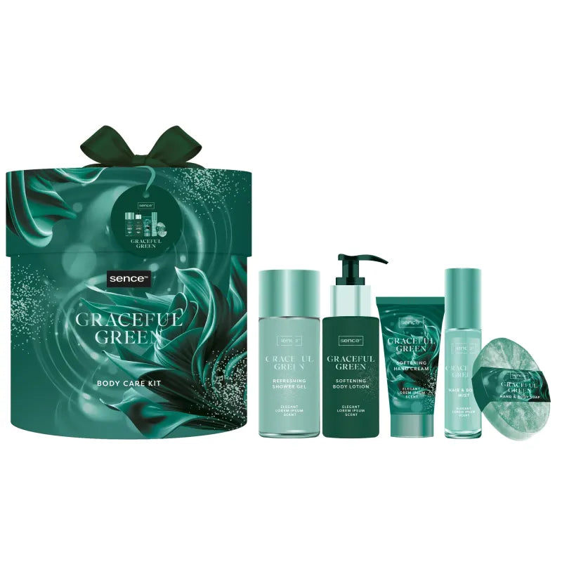 2052883 Sence Graceful Green 5Pce Box Set (Pack of 6)