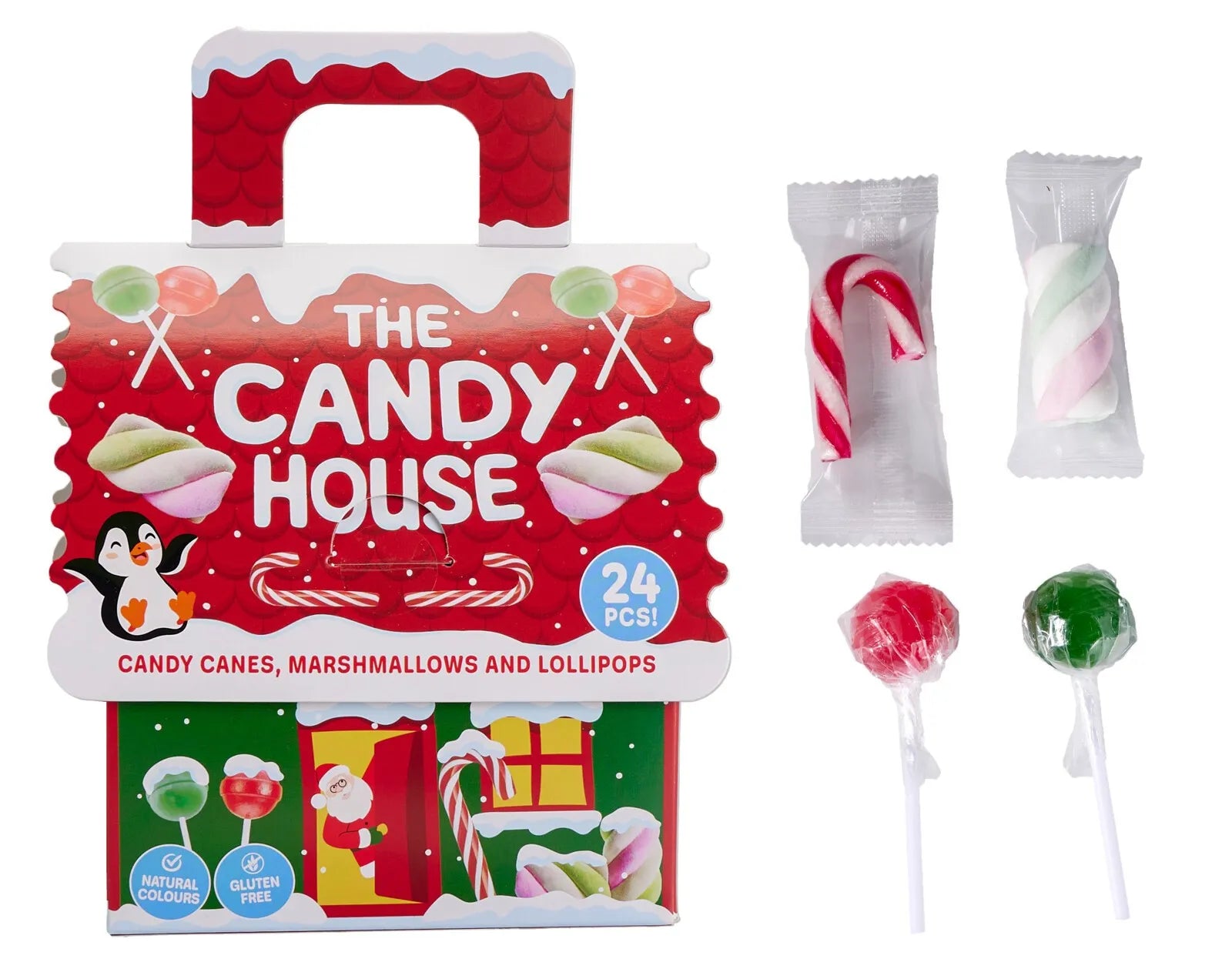 880218 The 24Pc Candy House (Pack of 12)