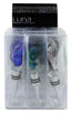 84-9199 Luna Glass Bottle Stoppers X12 (Pack of 12)