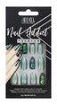 Ardell Green Glitter Chrome Nails 75887 (Pack of 3)