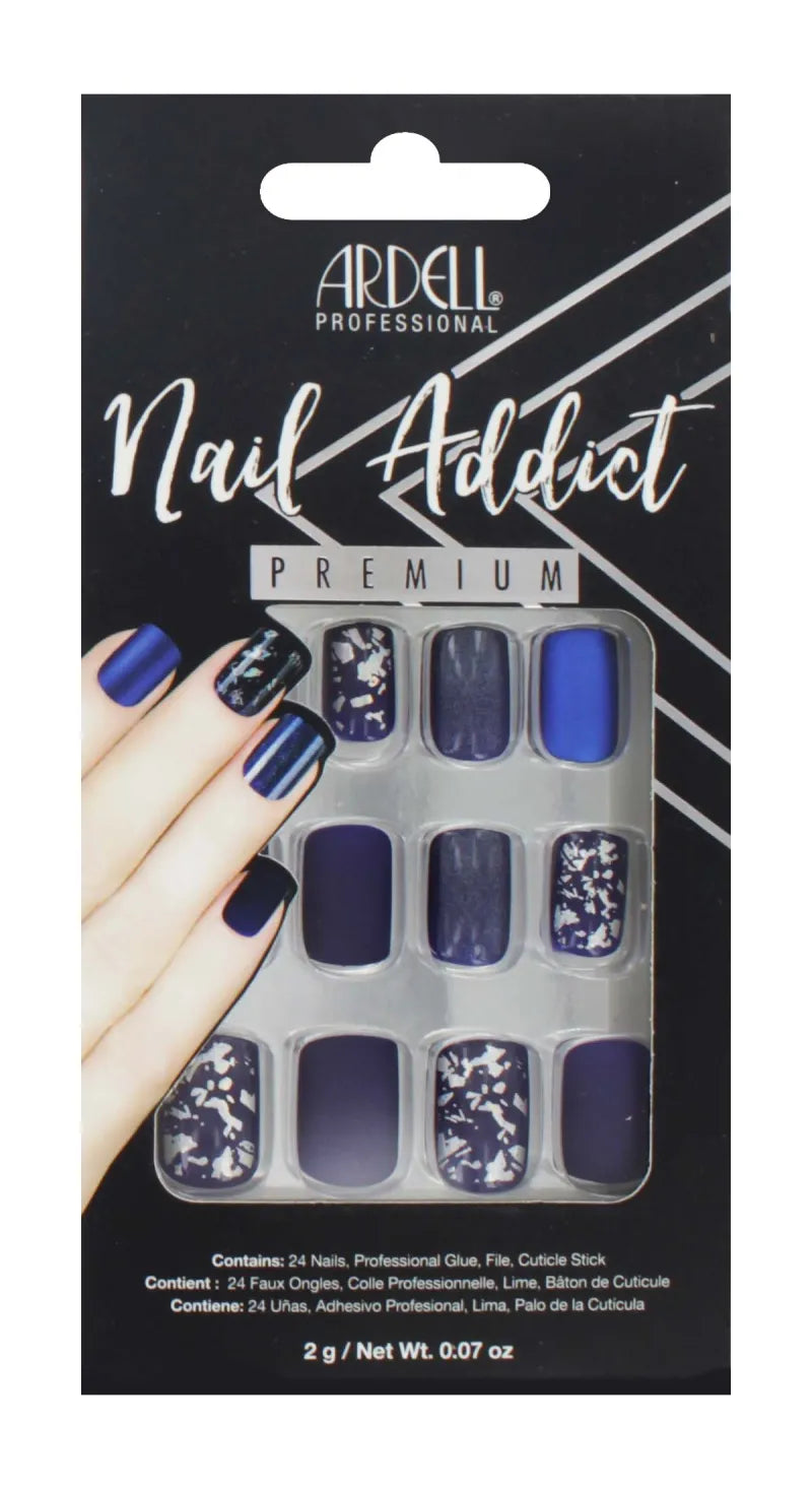 Ardell Matte Blue Nails 75891 (Pack of 3)