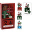 Dh8064240 Advent Wood Calender (Pack of 6)