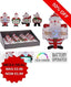 Ax5310230 Xmas Suction Window Light Up Disp X16***Special 25 (Pack of 16)