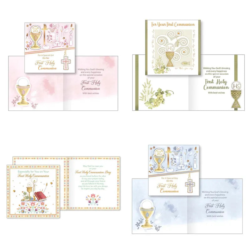 Communion Boutique Cards (Pack of 12)