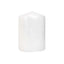 981779 Pillar White Candle 8Cmx6Cm (Pack of 6)