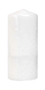 981779 Pillar White Candle 14Cmx6Cm (Pack of 6)