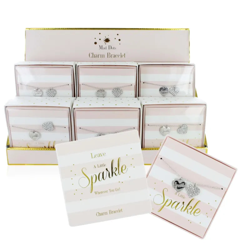 Lp41921 Mad Dots Hearts Bracelet X12 (Pack of 12)