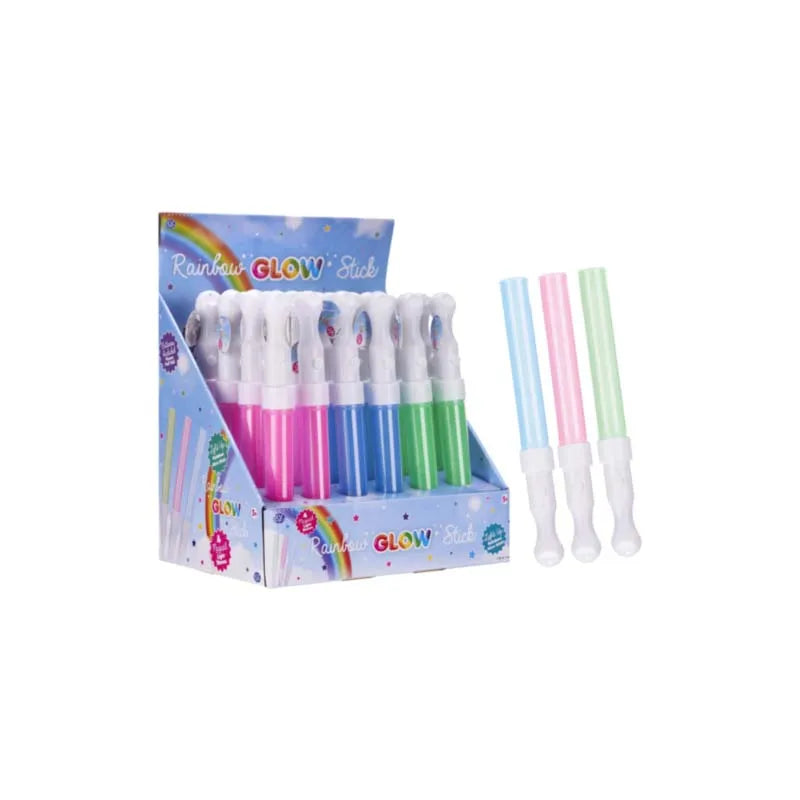 65434 Rainbow Glow Sticks Disp X24 (Pack of 24)