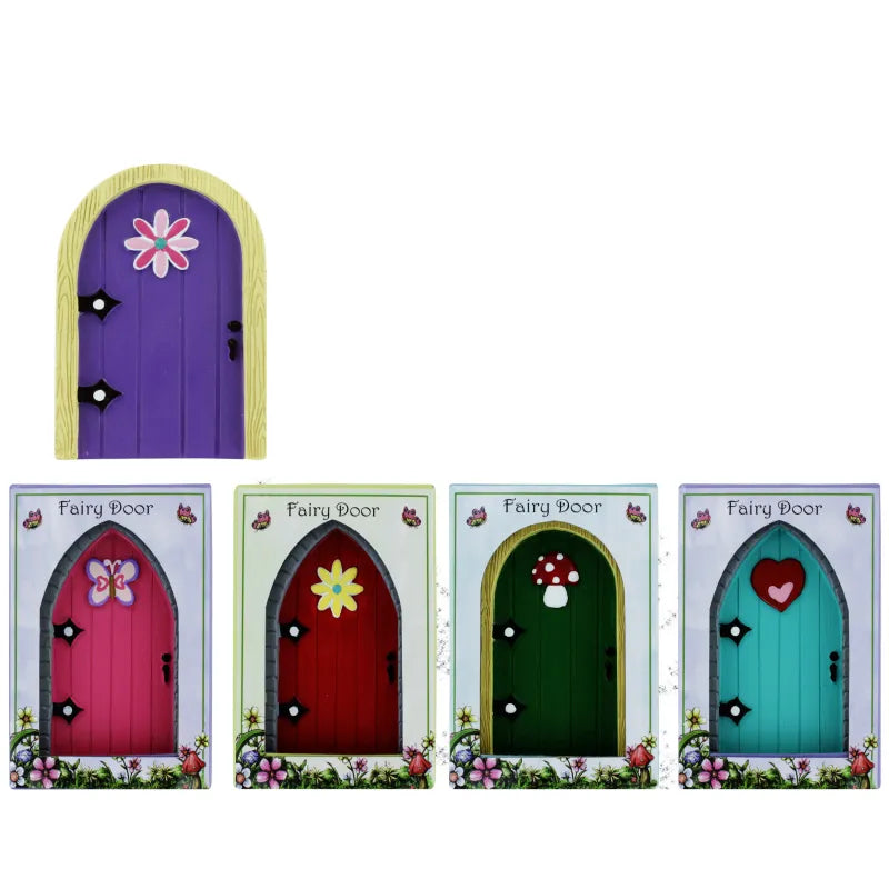 14624/A/D/K/L Fairy Door (Pack of 6)