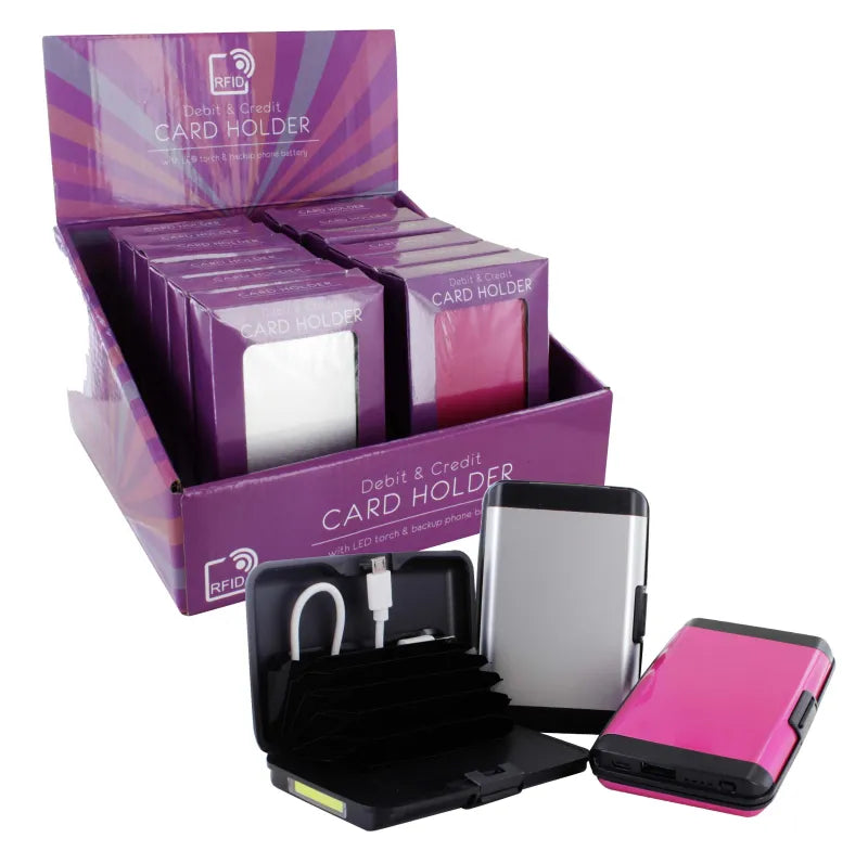 Lp41470 Credit Card Protector/Power Bank X12 (Pack of 12)