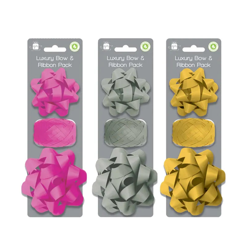 Luxury Bow & Ribbon Pack (Pack of 12)