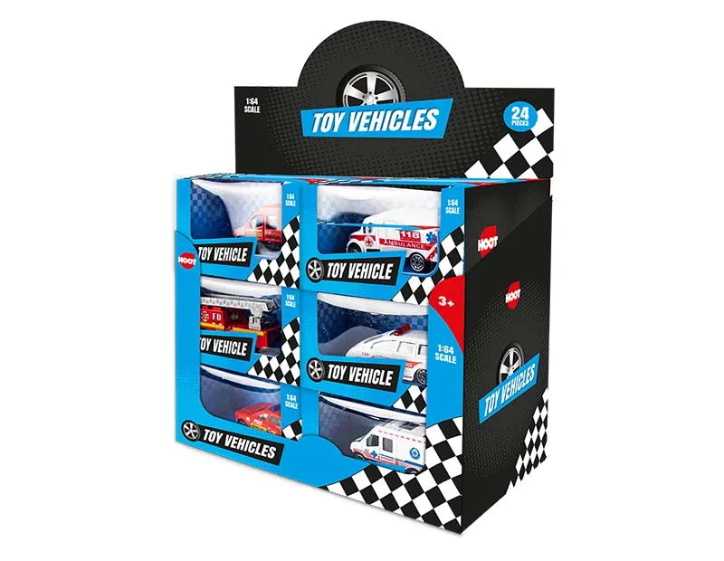 Die Cast Cars Emergency Toy6341Ob Disp X12 (Pack of 12)
