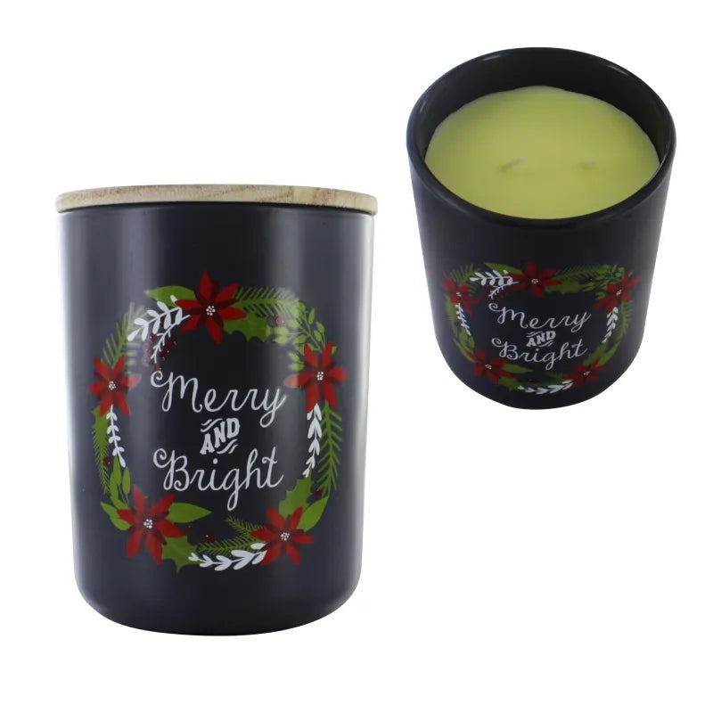 Merry & Bright 2 Wick Candle 15Oz (Pack of 6)