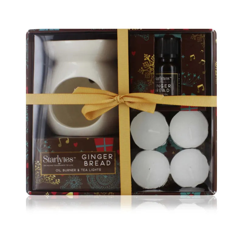 Starlytes Ginger Bread Oil Burner Set (Pack of 6)