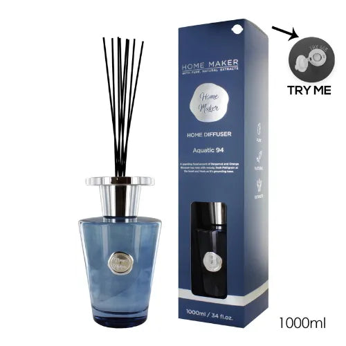 Home Maker Diffuser 1l Blue Aquatic 94 – home fragrance