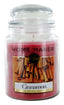Home Maker 18Oz Glass Candle Cinnamon X6 (Pack of 6)