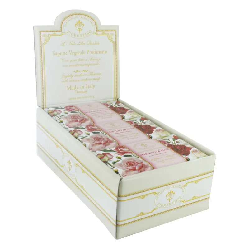 Es-51-K Rose Soaps 250G X6 (Pack of 6)