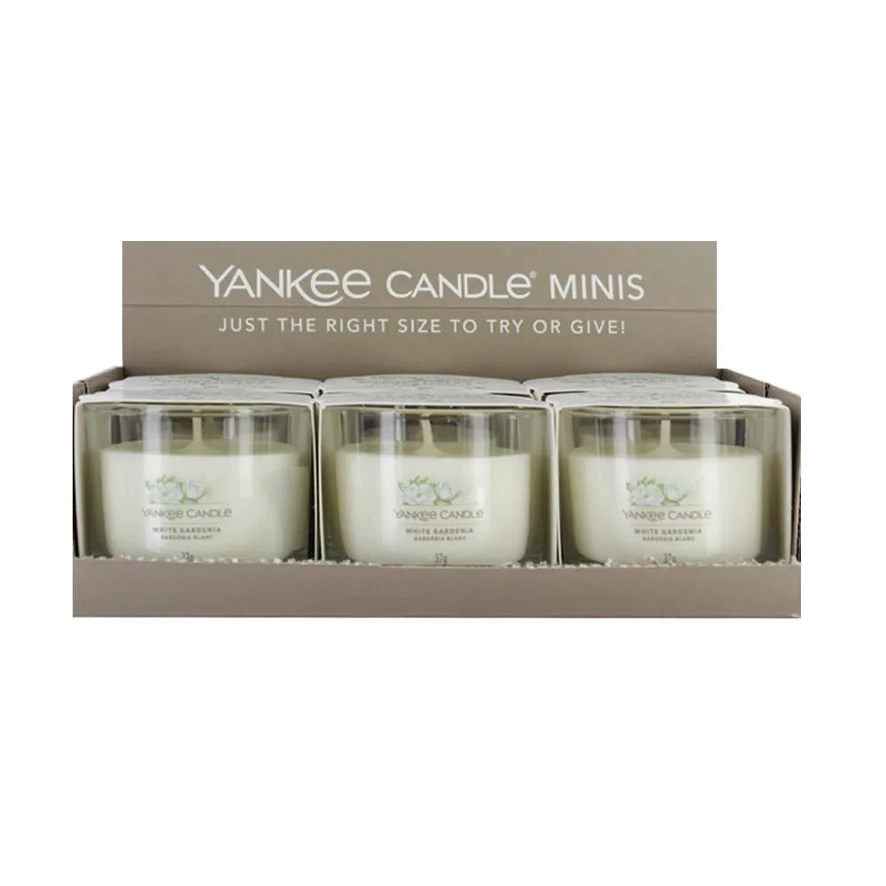 Yankee Votive Candle White Gardenia 37G X6 (Pack of 6)