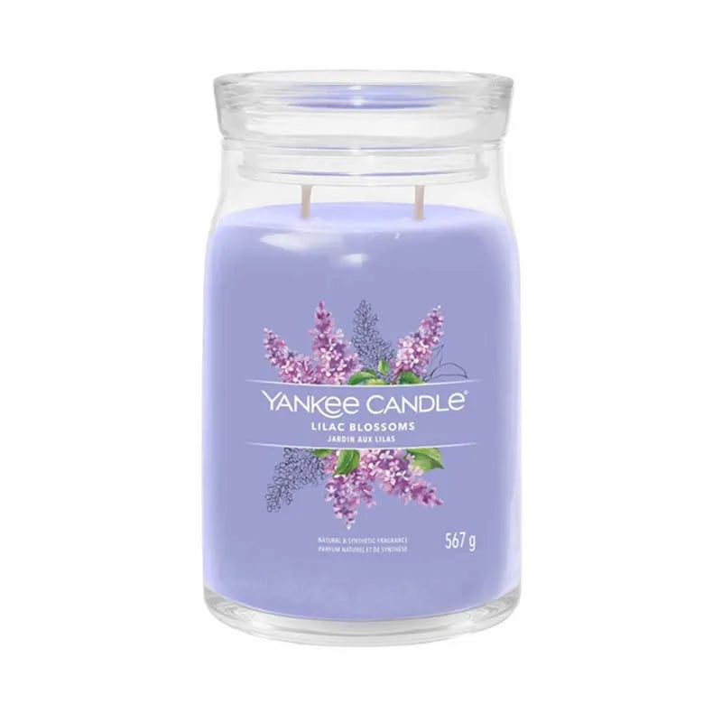 Yankee Signature Lilac Blossom 567G Candle X4 (Pack of 4)
