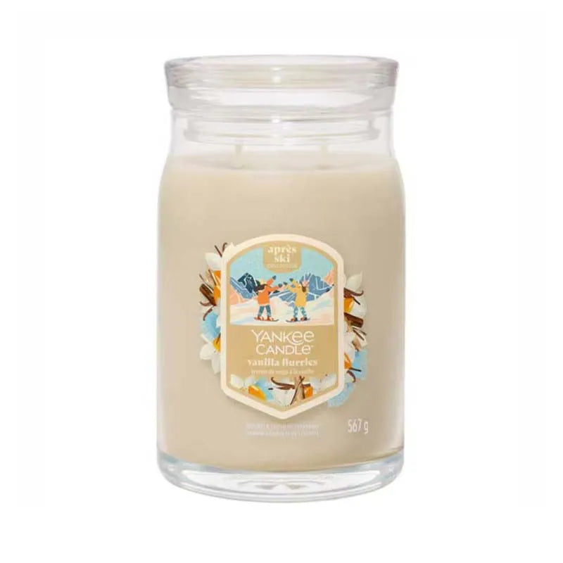 Yankee Signature Vanilla Flurries 567G Candle X4 (Pack of 4)