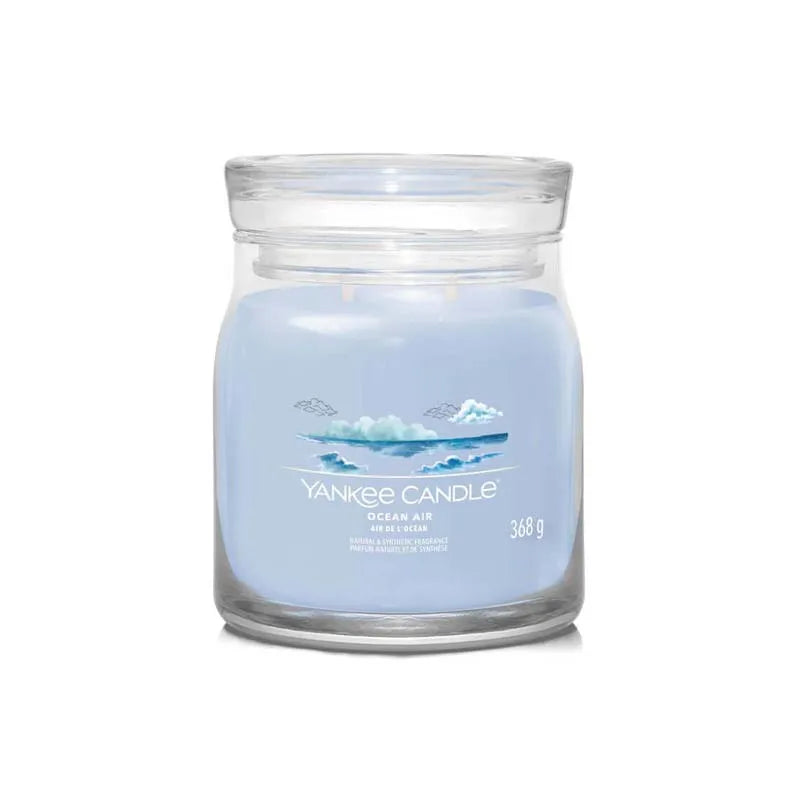 Yankee Signature Ocean Air 2 Wick Candle 368G X4 (Pack of 4)