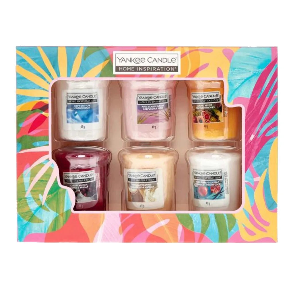 Yankee 6 Votive Candle Set (Pack of 6)