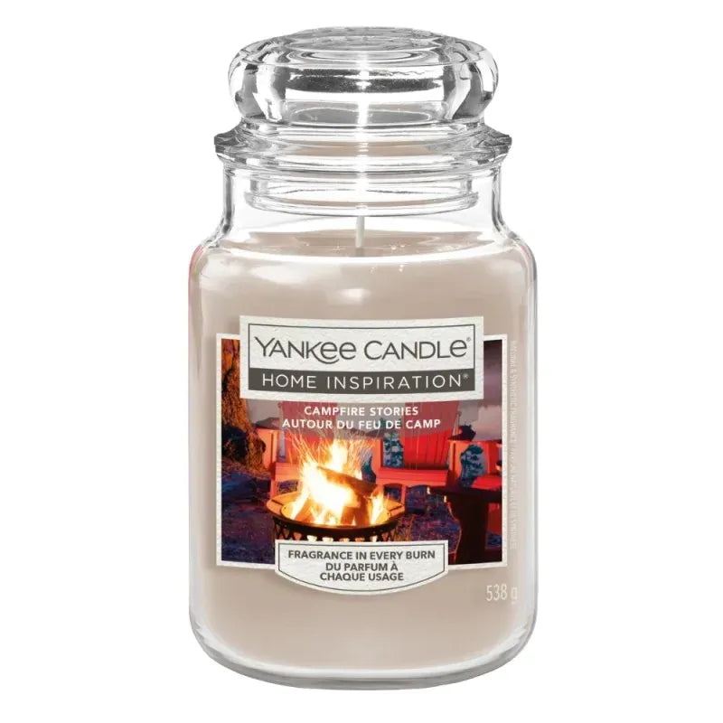 Yankee Candle Home Inspiration Campfire Stories 538G X 4 (Pack of 4)