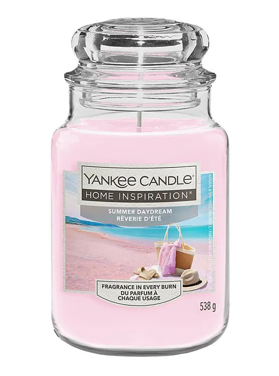 Yankee Candle Home Inspiration Summer Daydream 538G X 4 (Pack of 4)