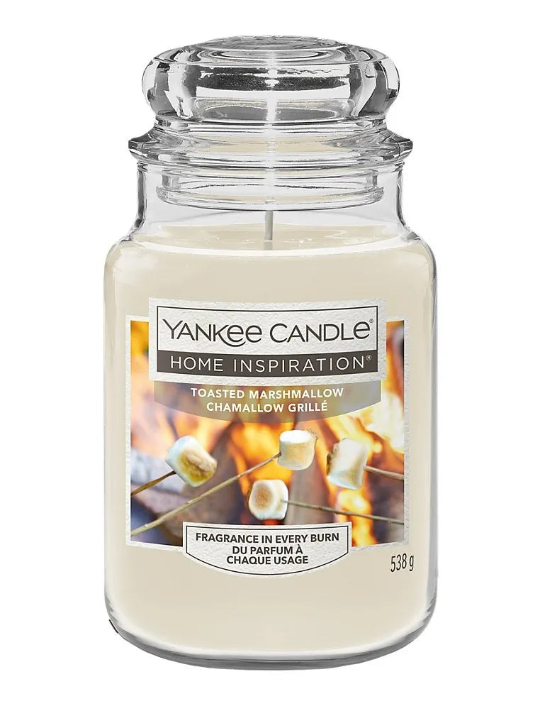 Yankee Candle Home Inspiration Toasted Marshmallow 538G X 4 (Pack of 4)