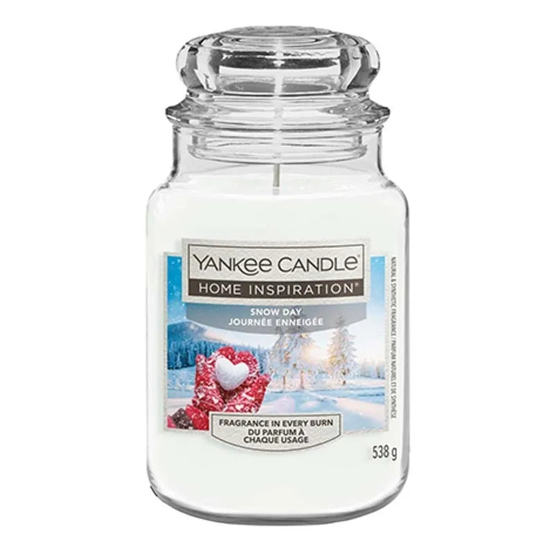 Yankee Candle Home Inspiration Snow Day 538G X 4 (Pack of 4)