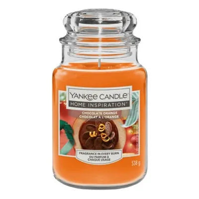 Yankee Candle Home Inspiration Chocolate Orange 538G X 4 (Pack of 4)