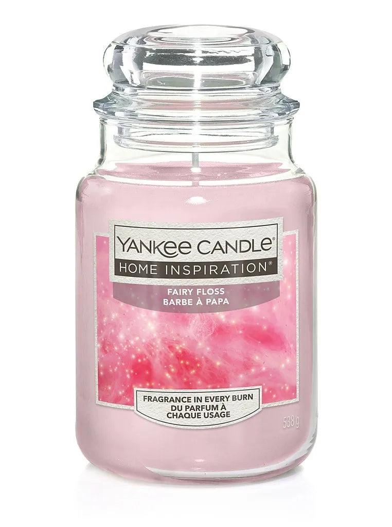 Yankee Candle Home Inspiration Fairy Floss 538G X 4 (Pack of 4)