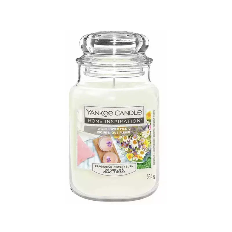 Yankee Candle Home Inspiration Wildflower Picnic 538G X 4 (Pack of 4)