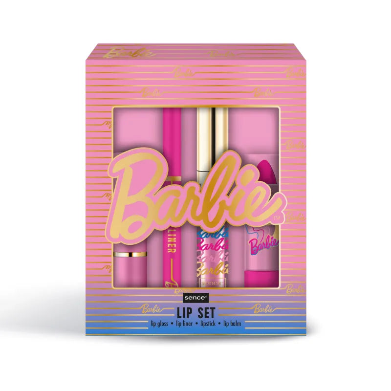 2040999 Barbie 4Pce Lip Kit Set Cold Weather (Pack of 6)