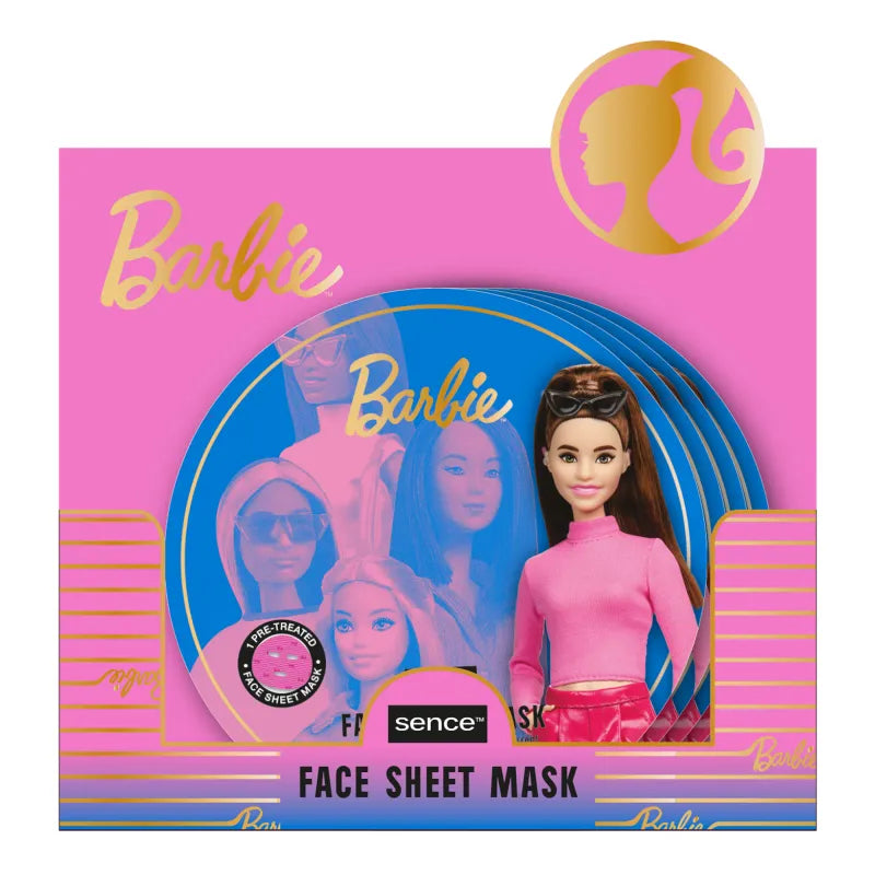 2040988 Barbie Face Mask Disp X24 (Pack of 24)