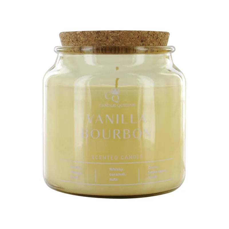 Candlequeen Vanilla Bourbon Luxury Candle 390G (Pack of 9)