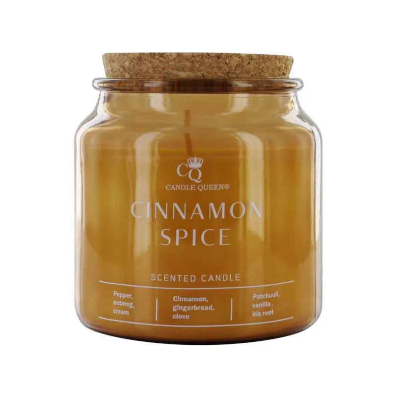 Candlequeen Cinnamon Spice Luxury Candle 390G (Pack of 9)