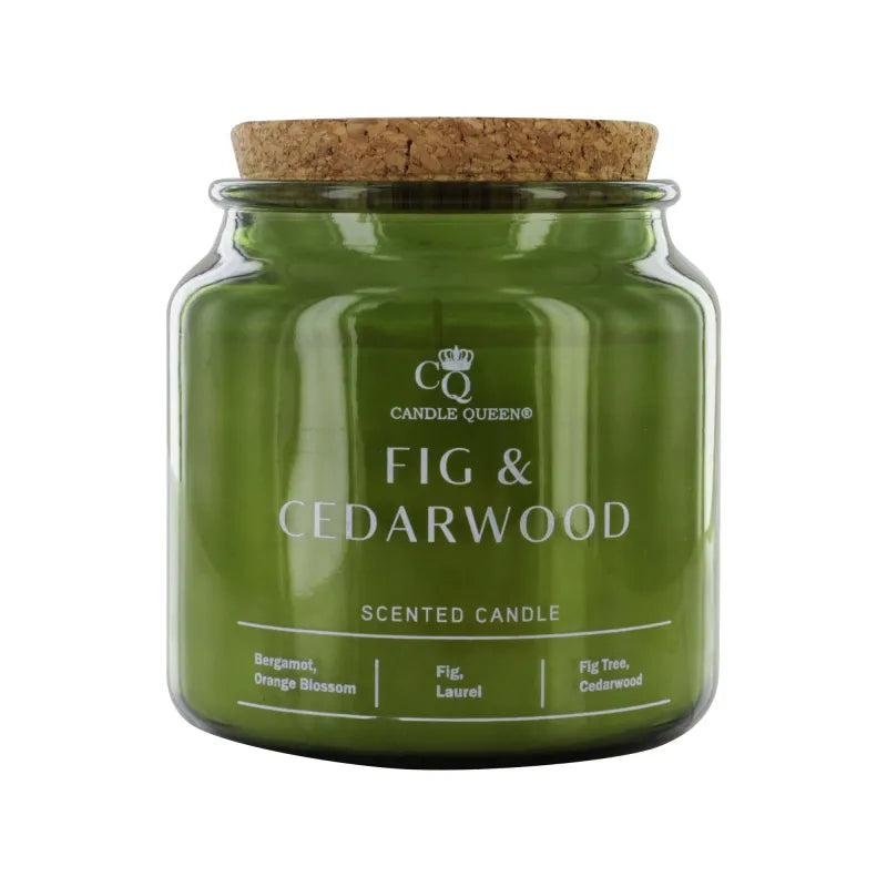 Candlequeen Fig & Cedarwood Luxury Candle 390G (Pack of 9)