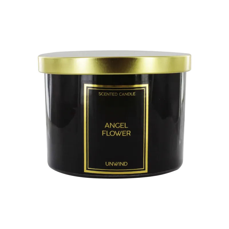 Candlelight 2 Wick Angel Flower Candle 260G X6 (Pack of 6)