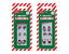 Xma4205Ob Xmas Earrings 3 Pack (Pack of 12)