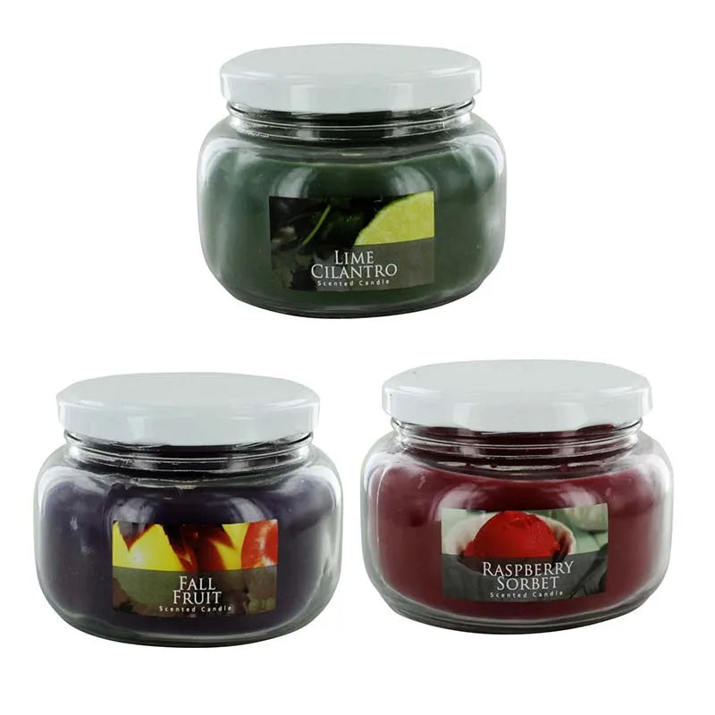 Scented Tyler Jar Candle With Lid (Pack of 6)