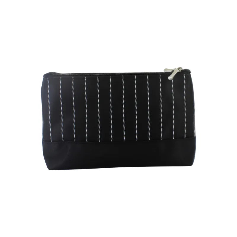 Small Blk Stripe Gent Travel Bag (Pack of 3)