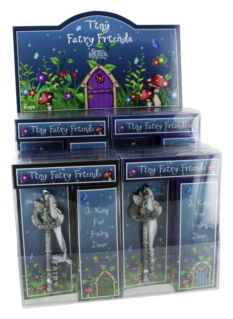 Fo 14524B Fairy Door Key Disp X12 (Pack of 12)