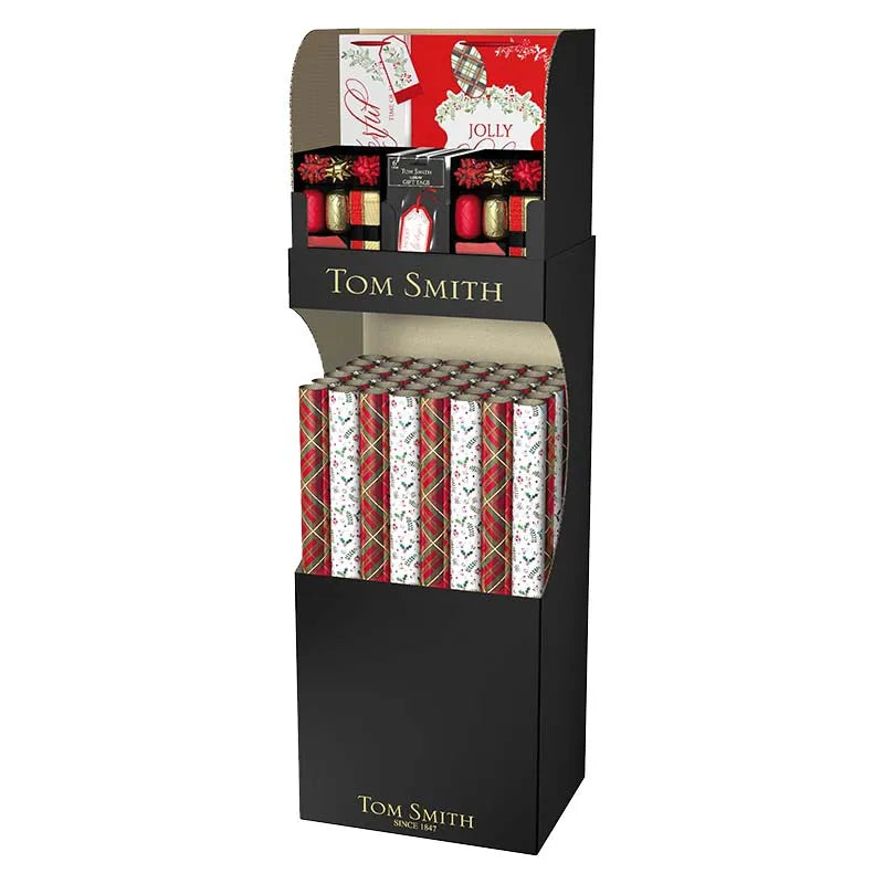 Tom Smith Xmas Red & White Gift Fsdu Xagtd701