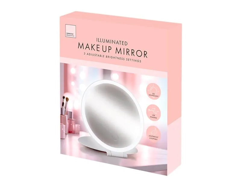 Per12603Ob Make Up Mirror With Light (Pack of 12)