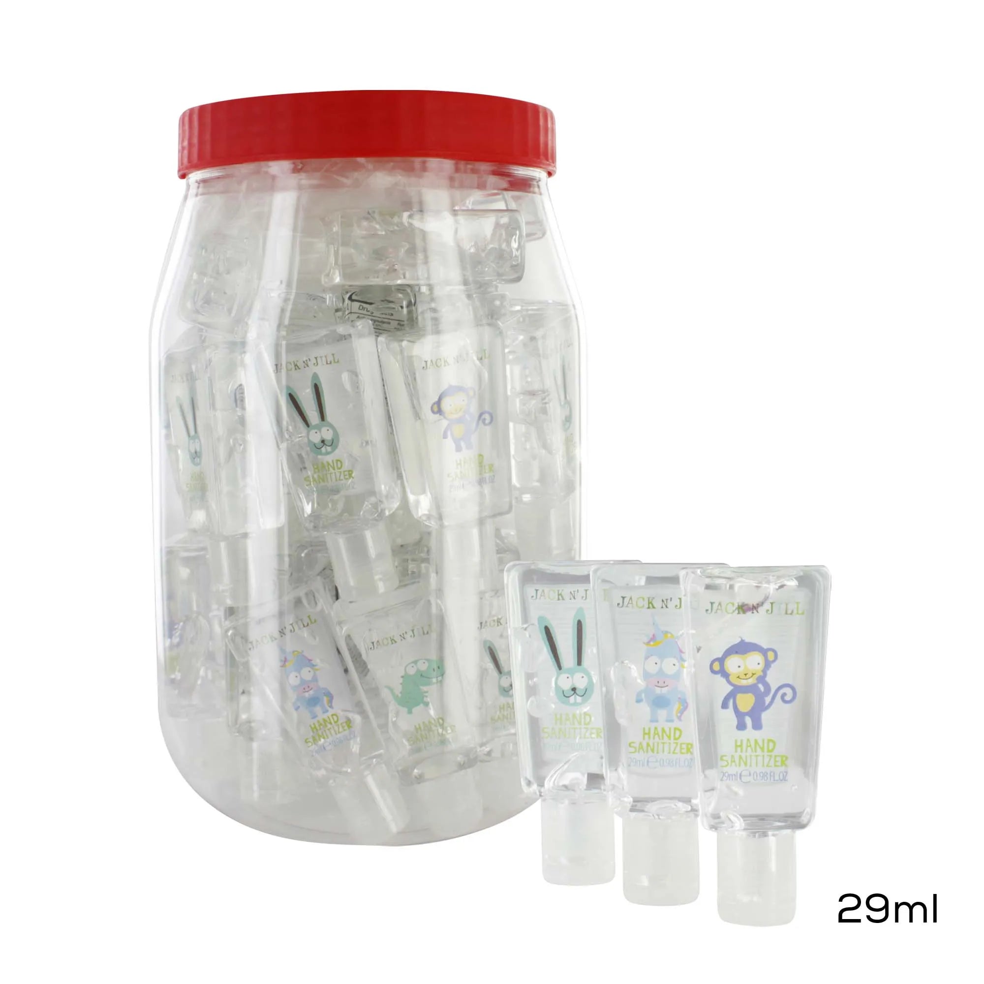 Jack N Jill Hand Sanitizer 29ML Tub X40 (Pack of 40)