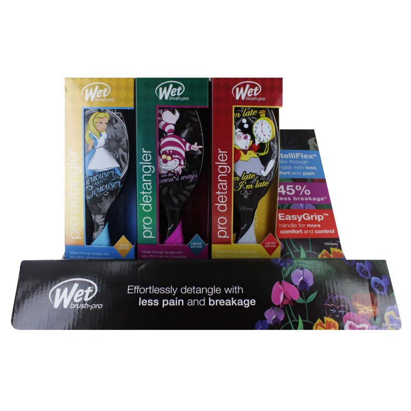 Wet Brush Alice In Wonderland Detangler X 9 (Pack of 9)